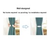 Magnetic Curtain Tie Backs & Clips - Rope Holders for