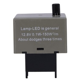 HUIQIAODS 8-Pin Turn Signal, LED Compatible with LED Turn Signals, High Fla Prevention, Turn Signal Relay / Speed Adjustment Included, Toyota General Purpose (8 Pin Speed Adjustment Relay)