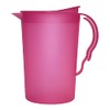 Tupperware Classic Impression 2 Quart Pitcher Fuchsia Pink