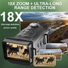 4K Rechargeable 18x Digital Infrared Night Vision Telescope Goggles 2.8