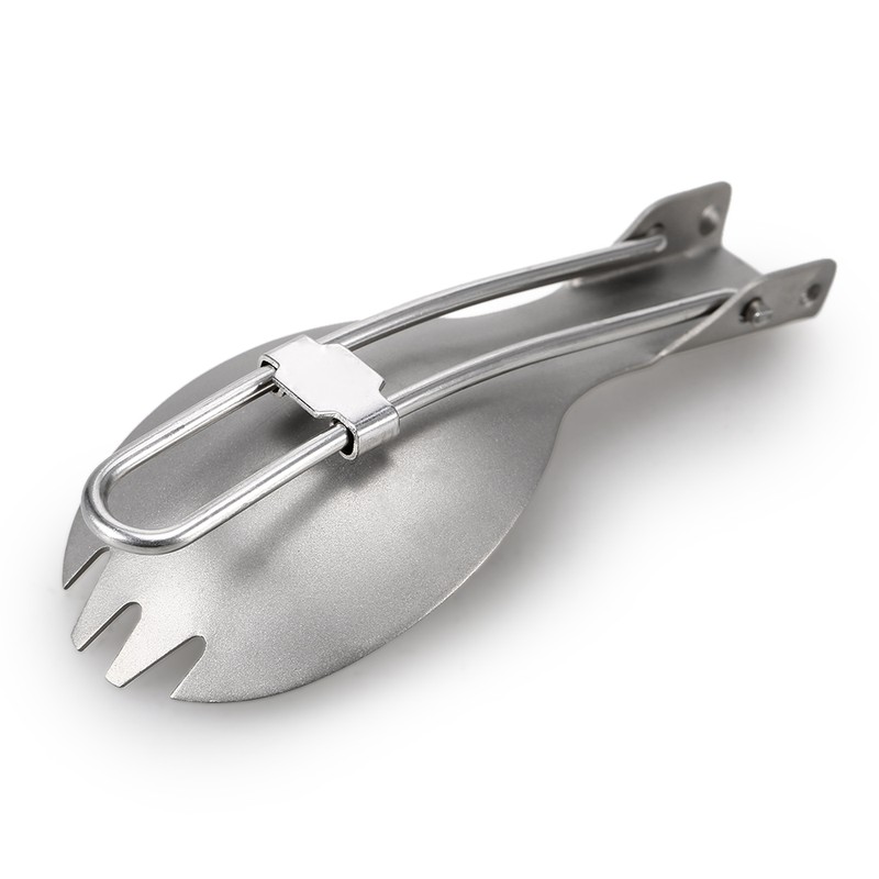 Lixada Lightweight Titanium 3 Pieces Set Titanium 750ml Pot 350ml