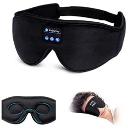 Auriculares de Diadema Máscara con Bluetooth 5.0 para Dormir, con cancelación de Ruido, Auriculares para Dormir, Ajustable,Lavable,Oficina, Viajes, Yoga，para Hombres y Mujeres