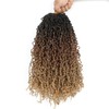 RUISIMEI 8 Inch Pre Looped Ombre Ginger Yanky Twist Braiding