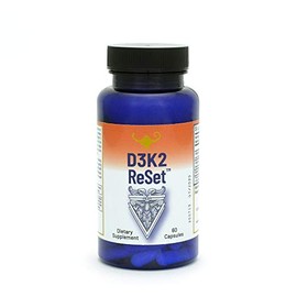 RnA ReSet D3K2 Reset – 4,000 IU Vitamin D3 & 100 mcg K2 Supplement (60 Capsules)