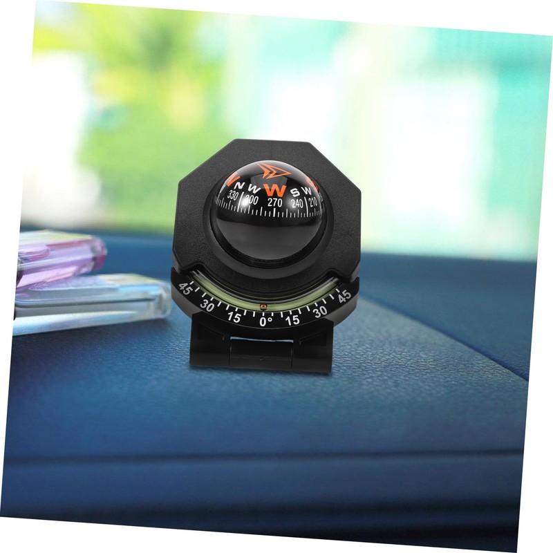GRIRIW Car Dashboard Compass High Precision Automotive Compass with Slope