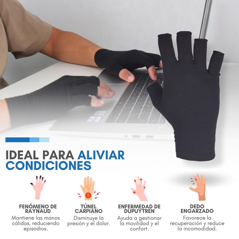 Podcase Osteoarthritis Gloves for Men and Women, Compression Gloves for
