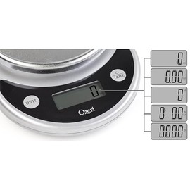 Ozeri® Pronto® Kitchen and Food Scale with Variable Graduation Technology® | Recognized by experts -- Winner of awards from the Food Network, The New 