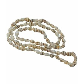 Generic 5mm Shankh Conch Shell Mala/Rosary for Spiritual Puja by AmazPrime, Regular, White, Shunkh_Mala_PO01