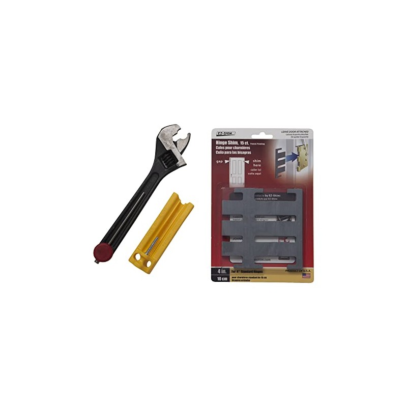 Door Straightener Kit - Hinge Shim, Knuckle Bender, Hinge Pin