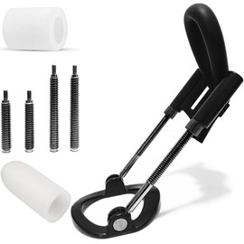 Upgraded Male Physical Stretching Retractor, Endurance Training Stretcher, Adjustable Retractor with Silicone Protective Case (Black)