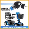 Partuto 1 Set Ignition Starter On Off Switch Lock with