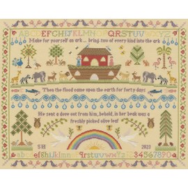 Bothy Threads Counted Cross Stitch Kit - Heirloom Noah's Ark
