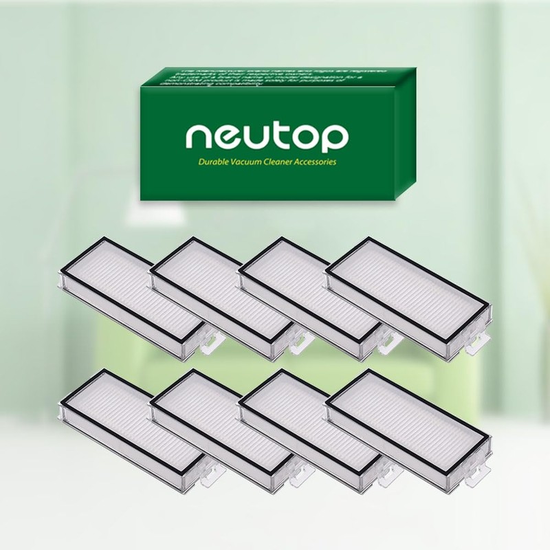 Neutop Replacement Filters Compatible with Roborock Q5 Pro/Pro+/Max +, Q5