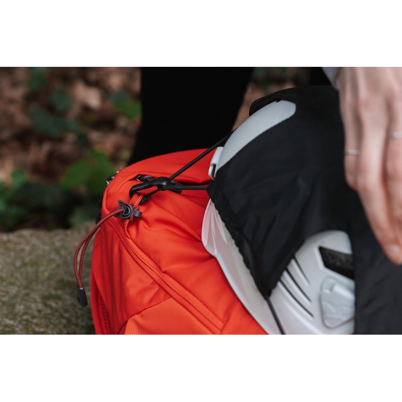 Gregory Unisex Adult Packable Helmet Holder, Black (Obsidian Black), One