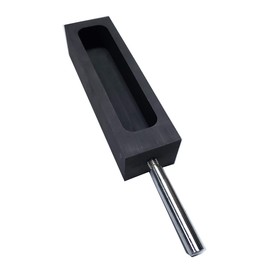 LLF Gold Silver Graphite Ingot Mold Mould Crucible for Melting Casting Refining with Metal Bar (3kg)