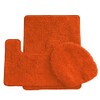 Daniel's Bath & Beyond 3 Piece Solid Luxury Bath Mat,