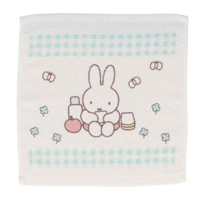 Marushin 5825006500 Miffy Happy Flower Days Hand Towel Set of