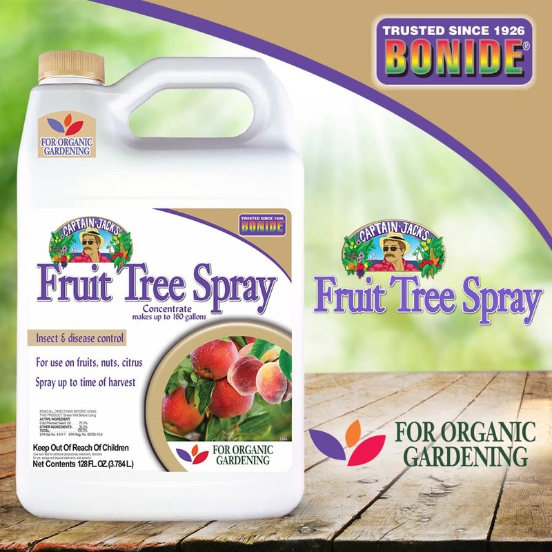 Bonide Captain Jack's Fruit Tree Spray, 128 oz Concentrate, Insect