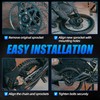 IUVWISN Dirt Bike Sprocket 48 Teeth Rear Chain Sprockets 420