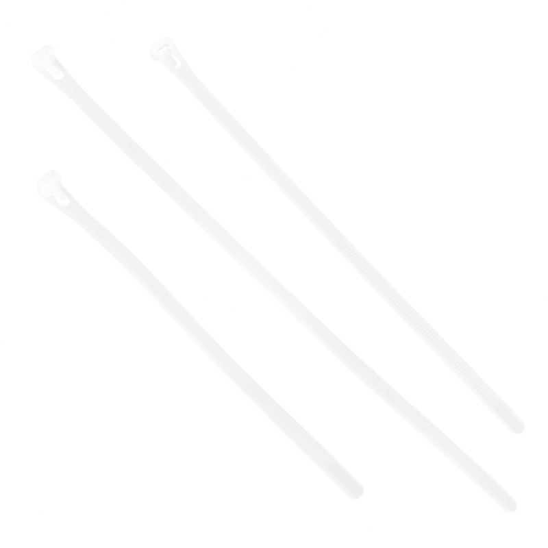 300PCS Cable Ties Multi Size Long Zip Ties for Home