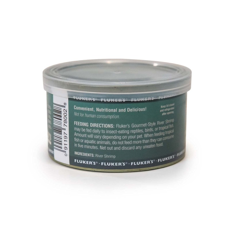 Fluker's Gourmet Canned Food for Reptiles, Fish, Birds and Small