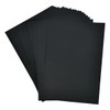 50 Sheets Black Card, A4 Card 300gsm Thick Card Stock