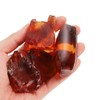 sourcing map Fire Glass for Fire Pit, 5-8cm(2"-3.1") High Luster
