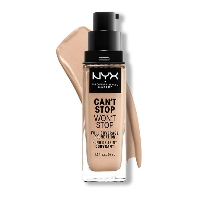Base de Maquillaje NYX Can't Stop Won't Stop 24H Light