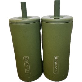 Brumate 12 oz. Straw Tumbler 2-Pack, OD Green