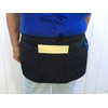 Waitress or Teachers, (Plus size black) 3 pockets black half