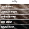Kit de tinte Godefroy para cabello castaño oscuro, 20 aplicaciones,