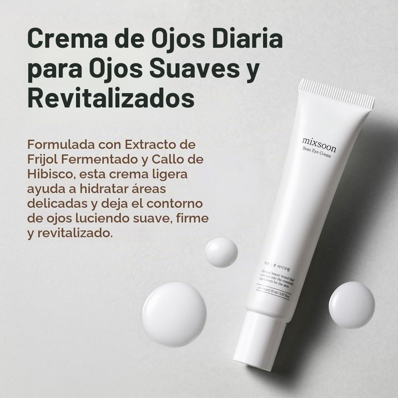 Bean Eye Cream – Hidratación profunda para contorno suave, 20
