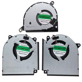 HUANMEFANG New Laptop CPU Fan GPU Fan and Small Fan Replacement for ASUS G614J G634J DFSCK22D05883C DFSCK22115181D DC12V 1A DFS5F22B04954C-DC5V-0.5A in 2023