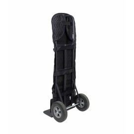 Mytee Products (2 Pack) Padded Hand Truck Cover - Round Top, Moving Supplies, Black Moving Pad - Woven Cotton/Poly - 50" x 16"