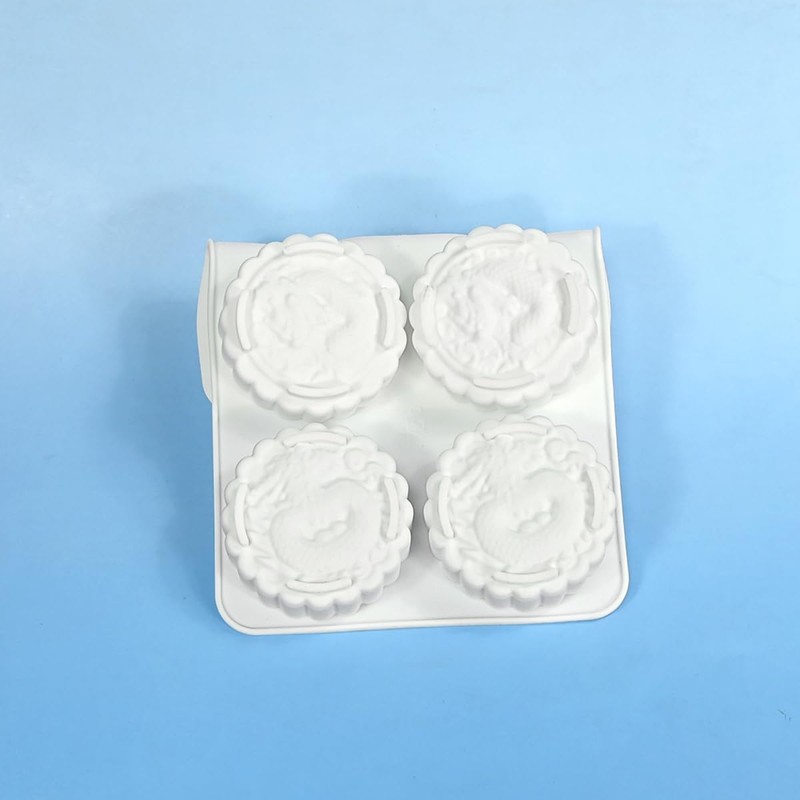 Silicone Dessert Mold for Chocolate Cheesecake, Mousse Molds 6-Cavity Non-Stick