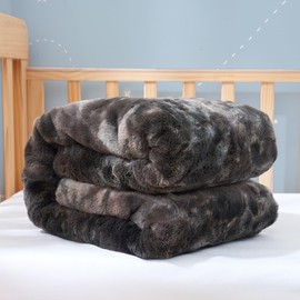 Coma Inducer Wolf Bunny Toddler Comforter - Gunpowder Black