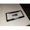 (Glowing) F-150 License Plate Frame Premium Carbon Fiber