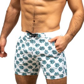 Taddlee Traje de baño para hombre, traje de baño tipo calzones, Multicolor5, X-Large