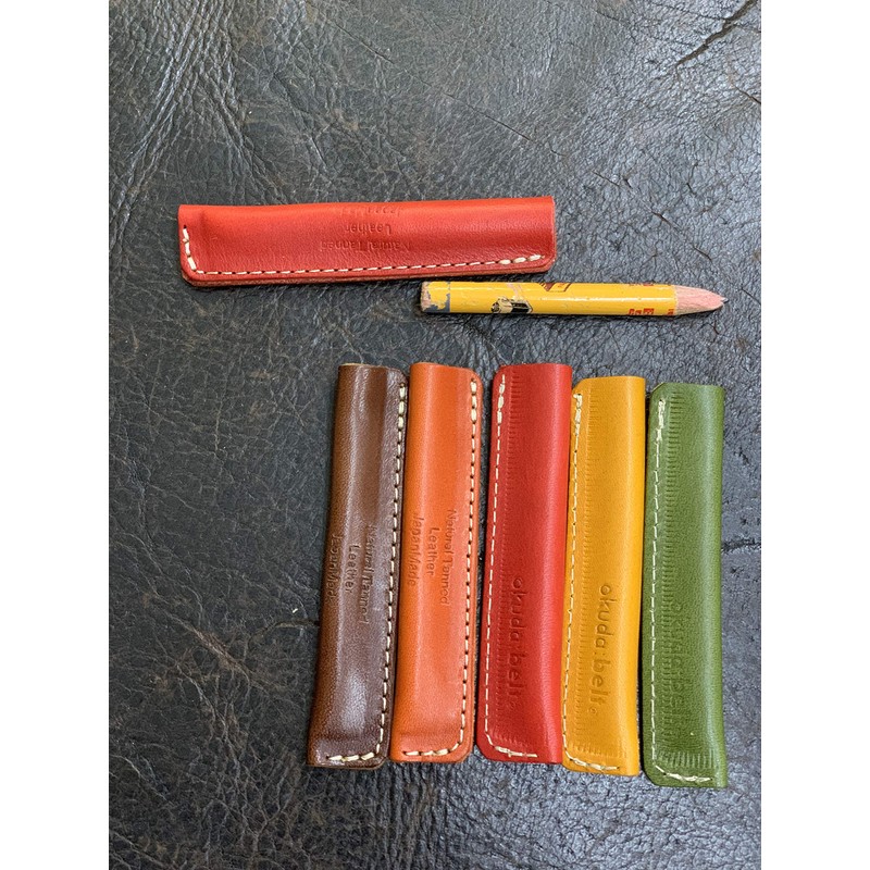 Tochigi Leather, Genuine Leather, Pen Cap, Pencil Caps, Pencil Stretcher,