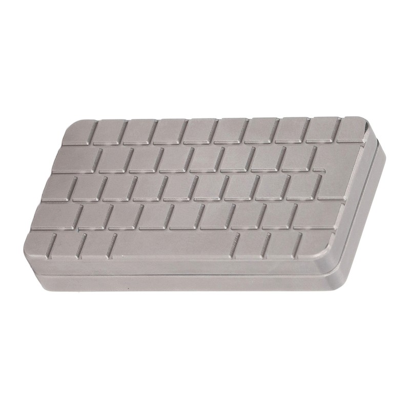Magnetic Push Slider Computer Keyboard Printing Metal Fingertip Push Card