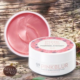 G9 SKIN Eye Area Recovery Eye Lifting Pink Blur Hydrogel Eye Patches, 3 Pieces, 120 Pieces / 지나인스킨 눈가 회복 아이 리프팅 핑크블러 하이드로겔 아이패치 3개 120개입