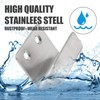 Murtenze 10Pack Tile Hanger Stainless Steel Wall Hanger Fastener Bracket,