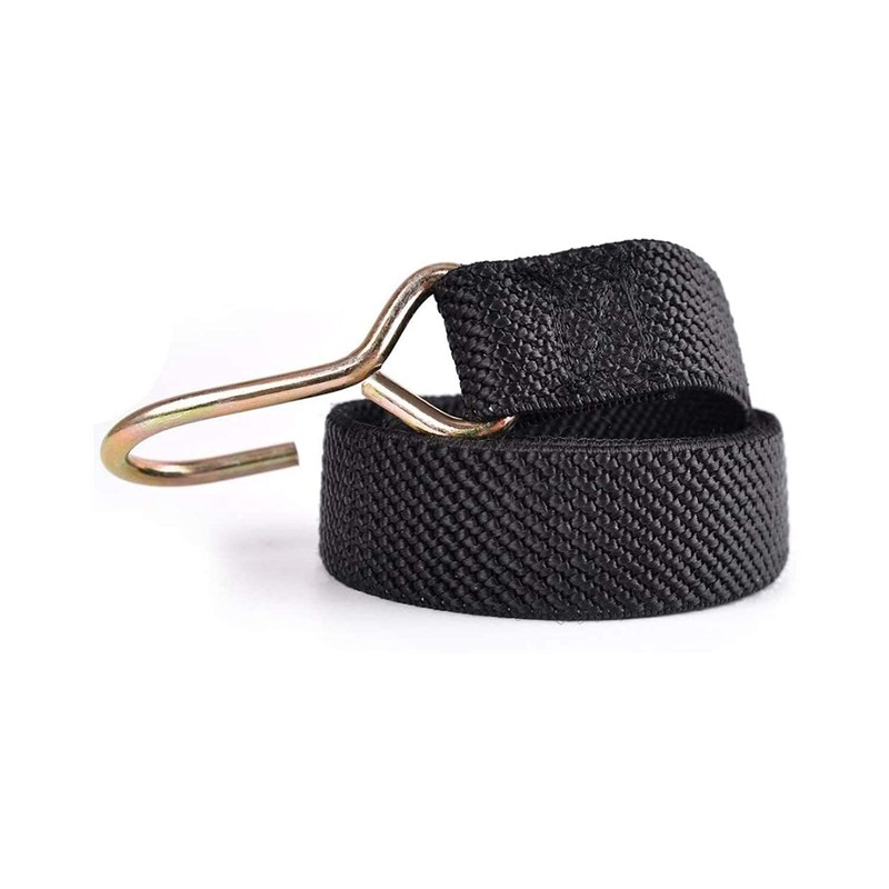 MJMP Flat Bungee Cord,2 Strips of 48 inch Bungee Cord