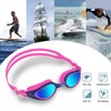 PHELRENA Swim Goggles, Anti Fog,No Leaking,UV Protection,Shatter-Proof, Clear Wide Vision