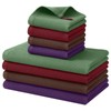 Homaxy 100% Cotton Kitchen Towels and Dishcloths Set - 8