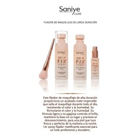 Fijador De Maquillaje Saniye Luxe 60ml Larga Duración.