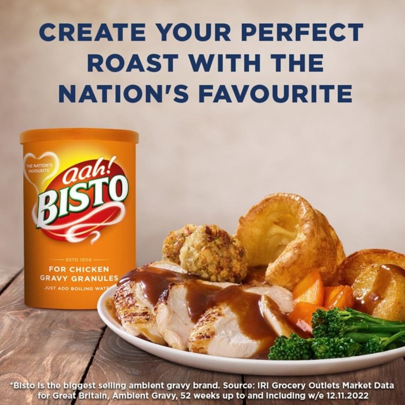 Bisto Gravy Granules – Beef & Chicken Flavors, Imported from