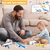 8 Pcs 6 inch Pull Back Airplane Toys Mini Diecast