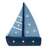 Lambs & Ivy Little Skipper Hand Painted Nautical Sailboat Table