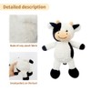 SKIKHN Cow Cuddly Toy, Cuddly Toy, Plush Toy, Cow, Cute